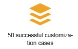 50 successful customization cases