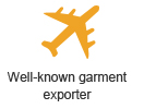 well-known garment exporter